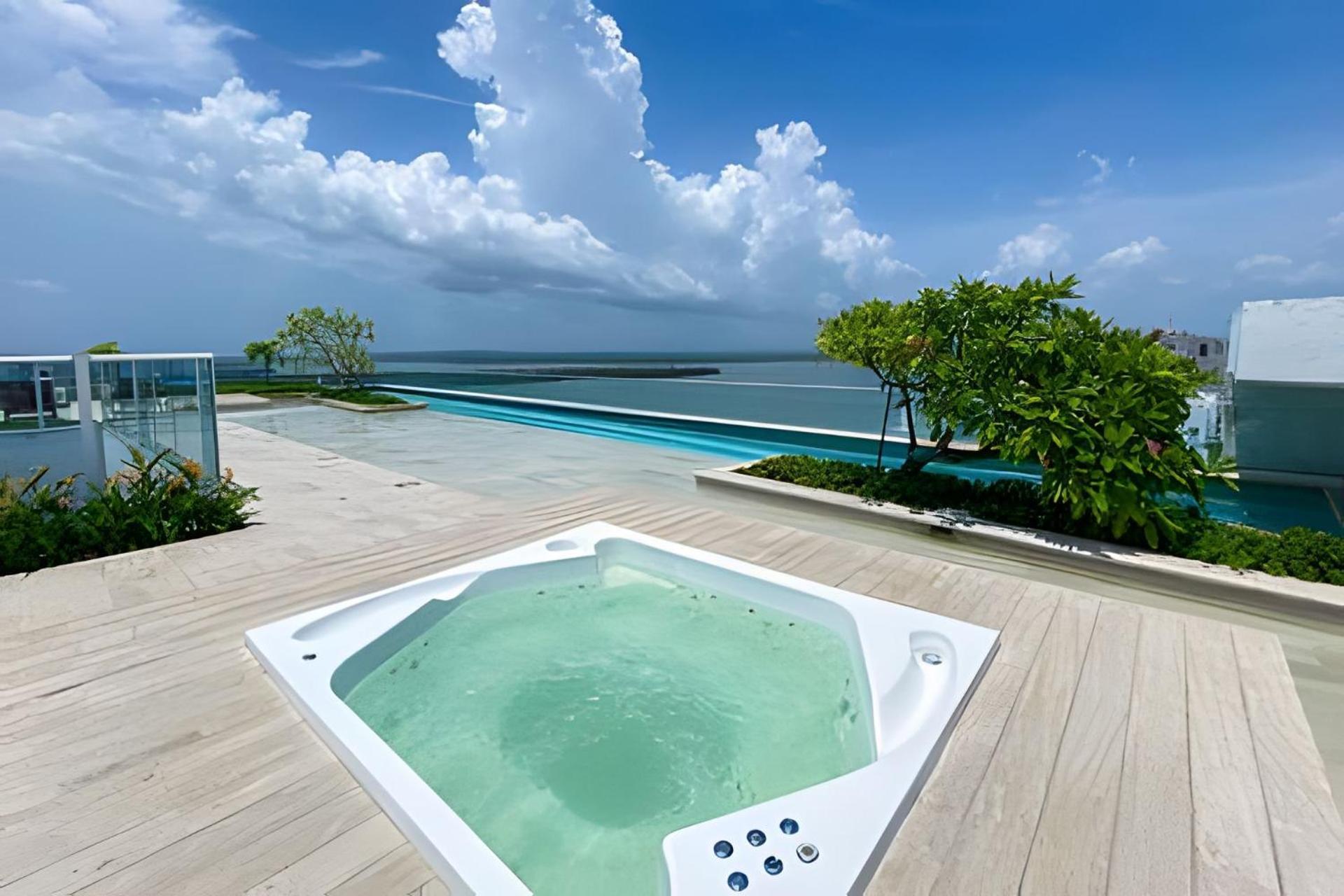 1 Dormitorio Frente A Playa De Morros. Piscina Cartagena Luaran gambar